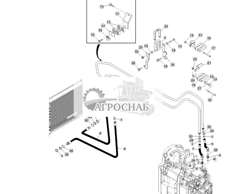 Hydraulic Oil Cooler Lines, IVT™ - ST121951 695.jpg